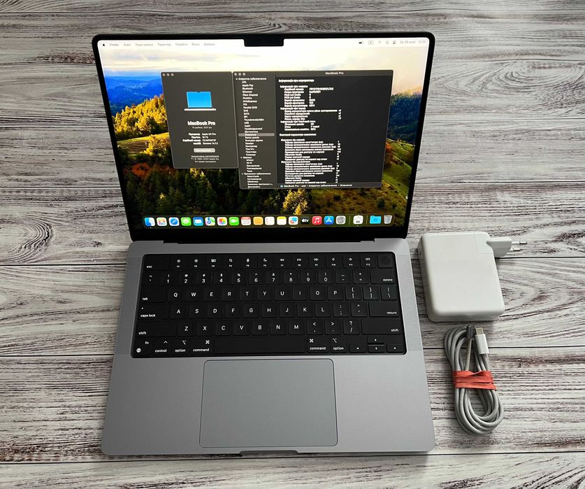 Macbook Pro 14" 2021 M1 Pro / 16Gb DDR5 / SSD 512Gb