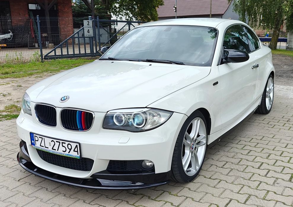 BMW Seria 1 BMW 123d Coupe 204KM M-Pakiet Łopatki w Kierownicy Bi-Xenon Led Piękna