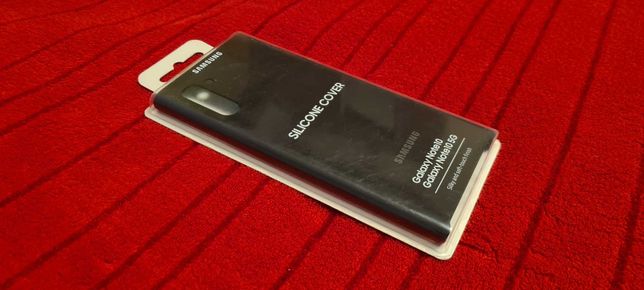 Etui Samsung Silicone Cover Galaxy Note 10, EF-PN970TBEGWW NOWE