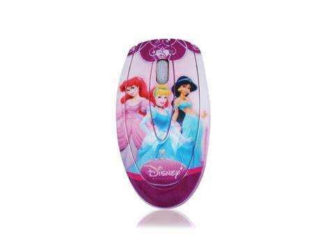 Cirkuit Planet Disney Princess Mouse Ótico USB