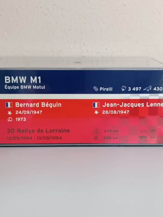 BMW M1 Rally 1/43