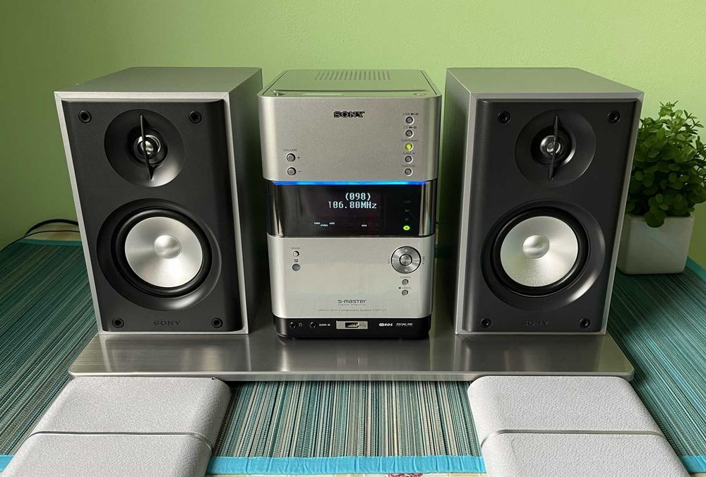 Sony CMT-U1 (Tuner/Mp3/USB/Aux). Відеоогляд!