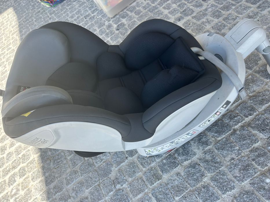 Cadeira auto para bebé Britax Römer Isofix 0-18kg | Cinzento