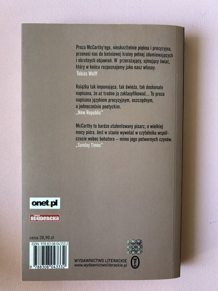 Dziecię boże Cormac McCarthy