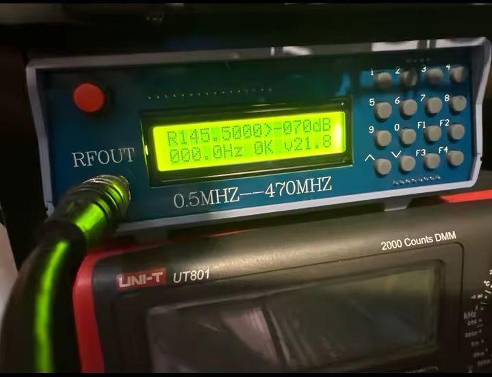 Генератор радиочастотных сигналов ГСС 0,5-470 MHz МГц FM ФМ