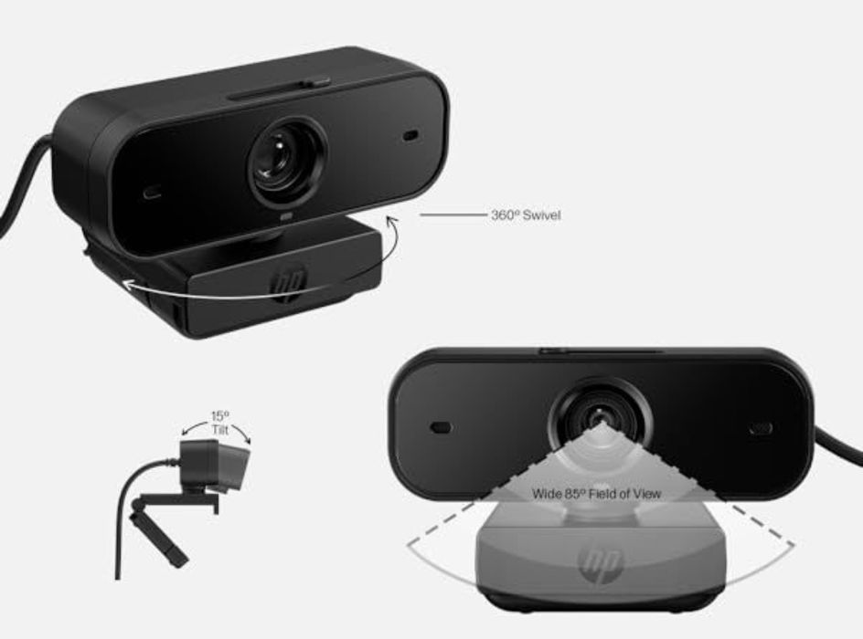 Câmara/Webcam HP 430 FHD - DUPLO Microfone