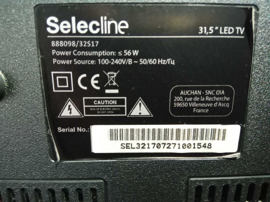 Tv Selecline 81,28 mm (32”) Led TV