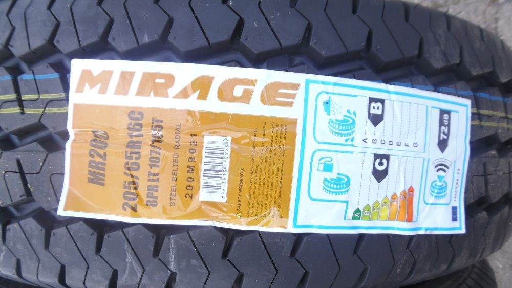 Tanie 205/65R16C MIRAGE MR200 - BUS - Nowe Tanie Opony Letnie , ANDAR