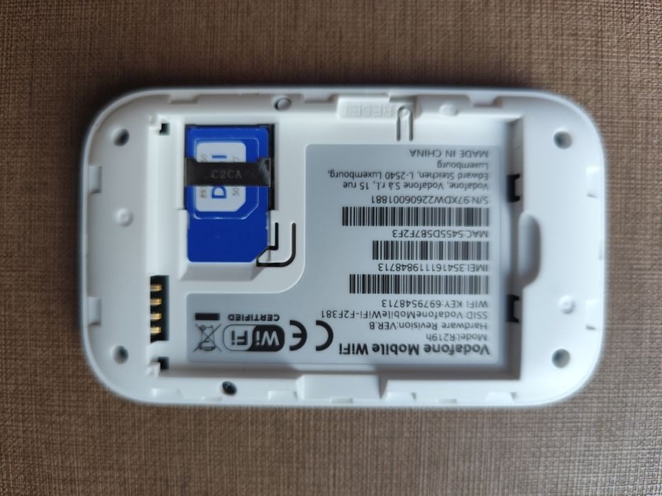 Router Hotspot GSM Huawei R219H - Desbloqueado para todas as redes