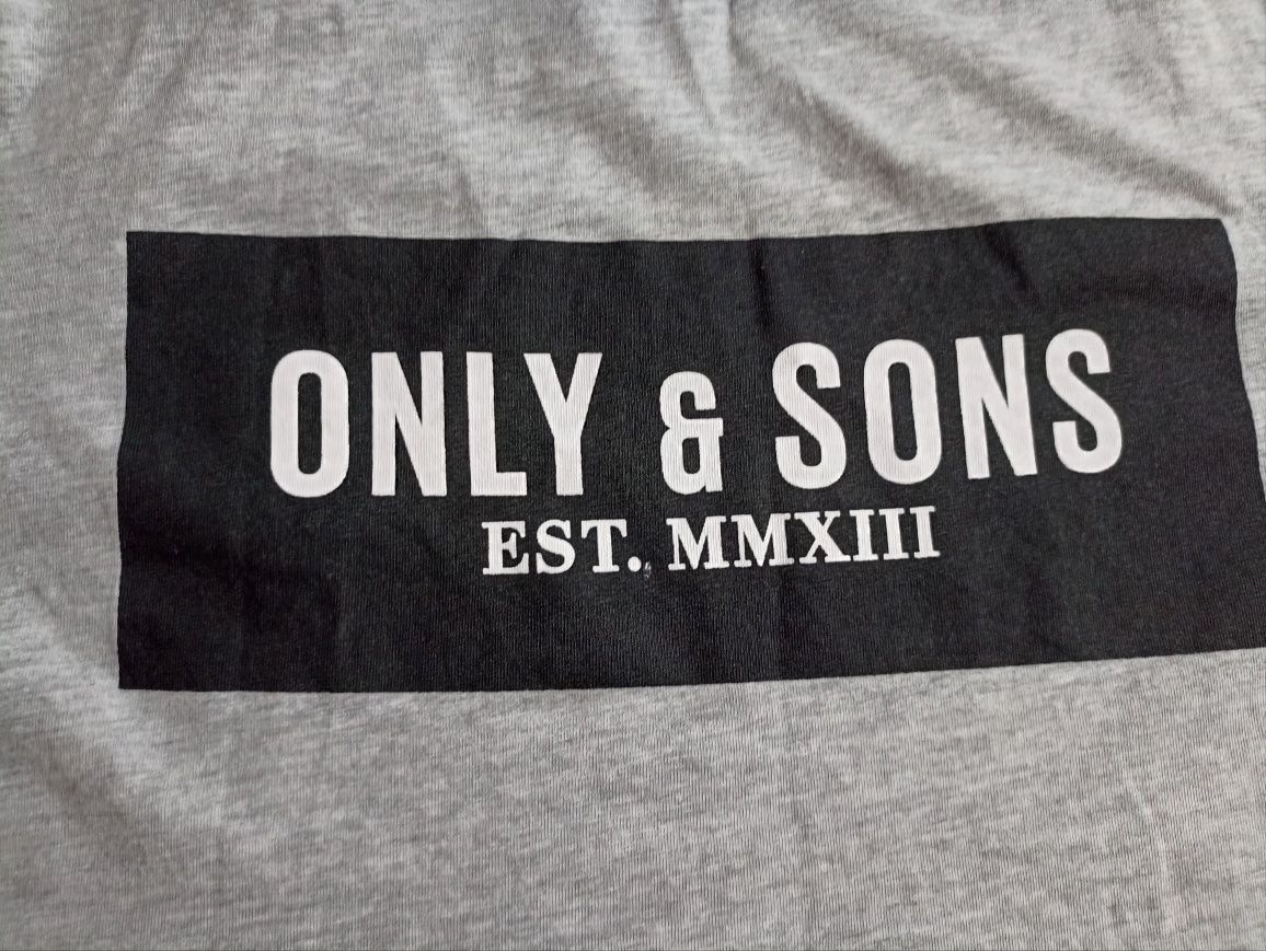 T-shirt męski rozmiar S only&sons