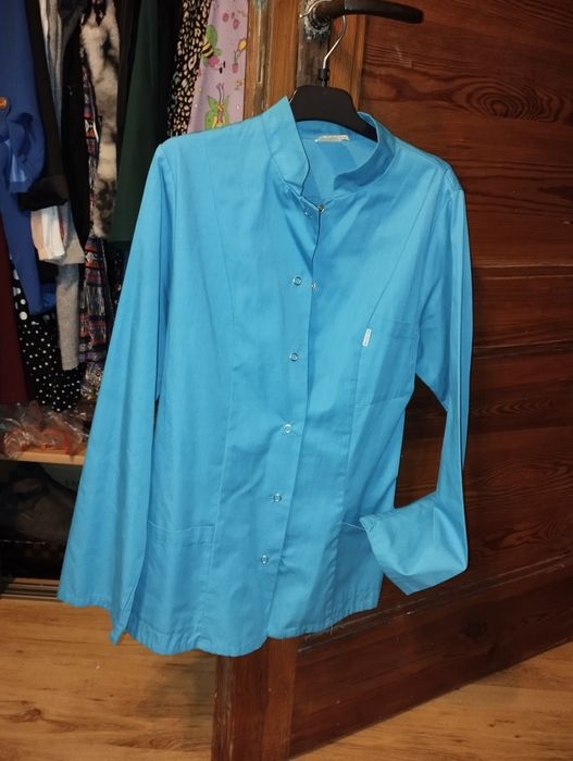 Mundurek medyczny kosmetyczny ze stójką,S