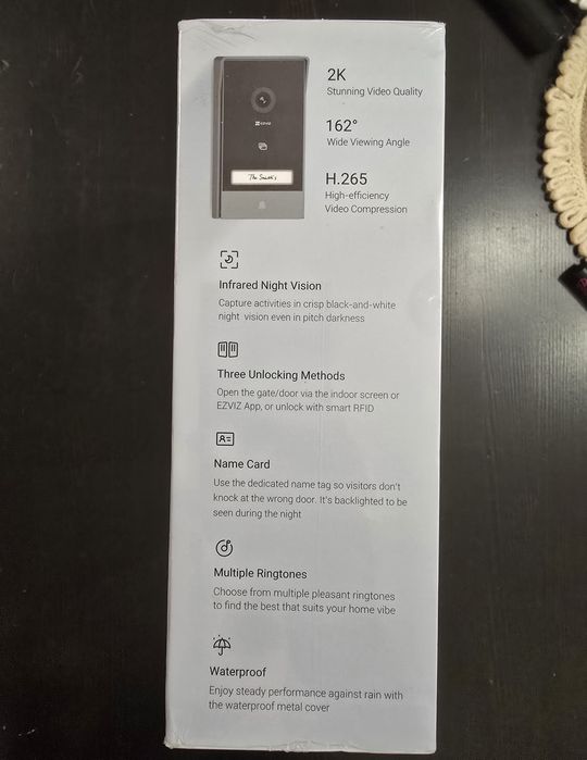 Campainha Smart Video Porteiro