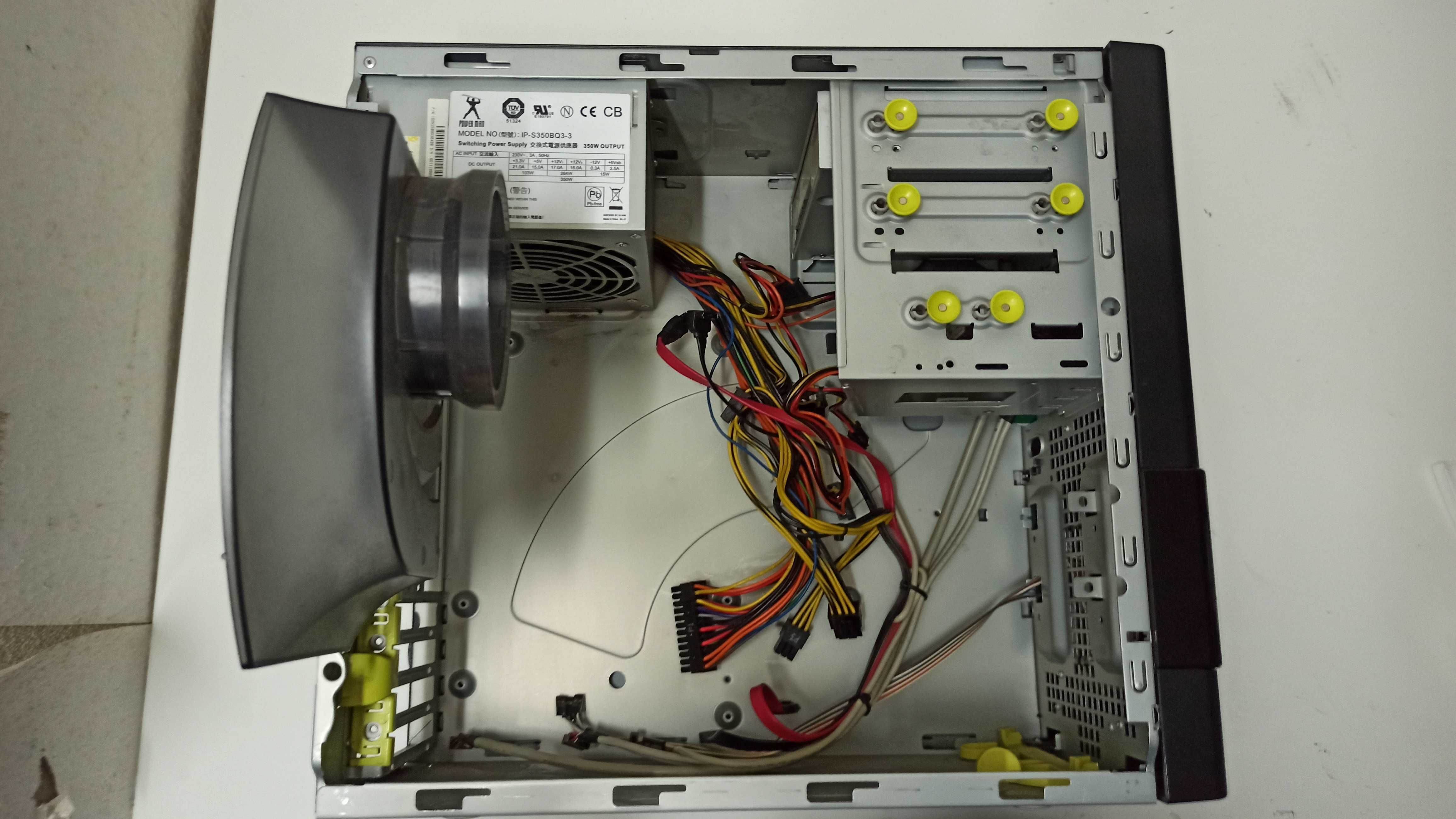 Obudowa Adax mini-tower wraz z stacją kart sd, cd i zasialczem 350W