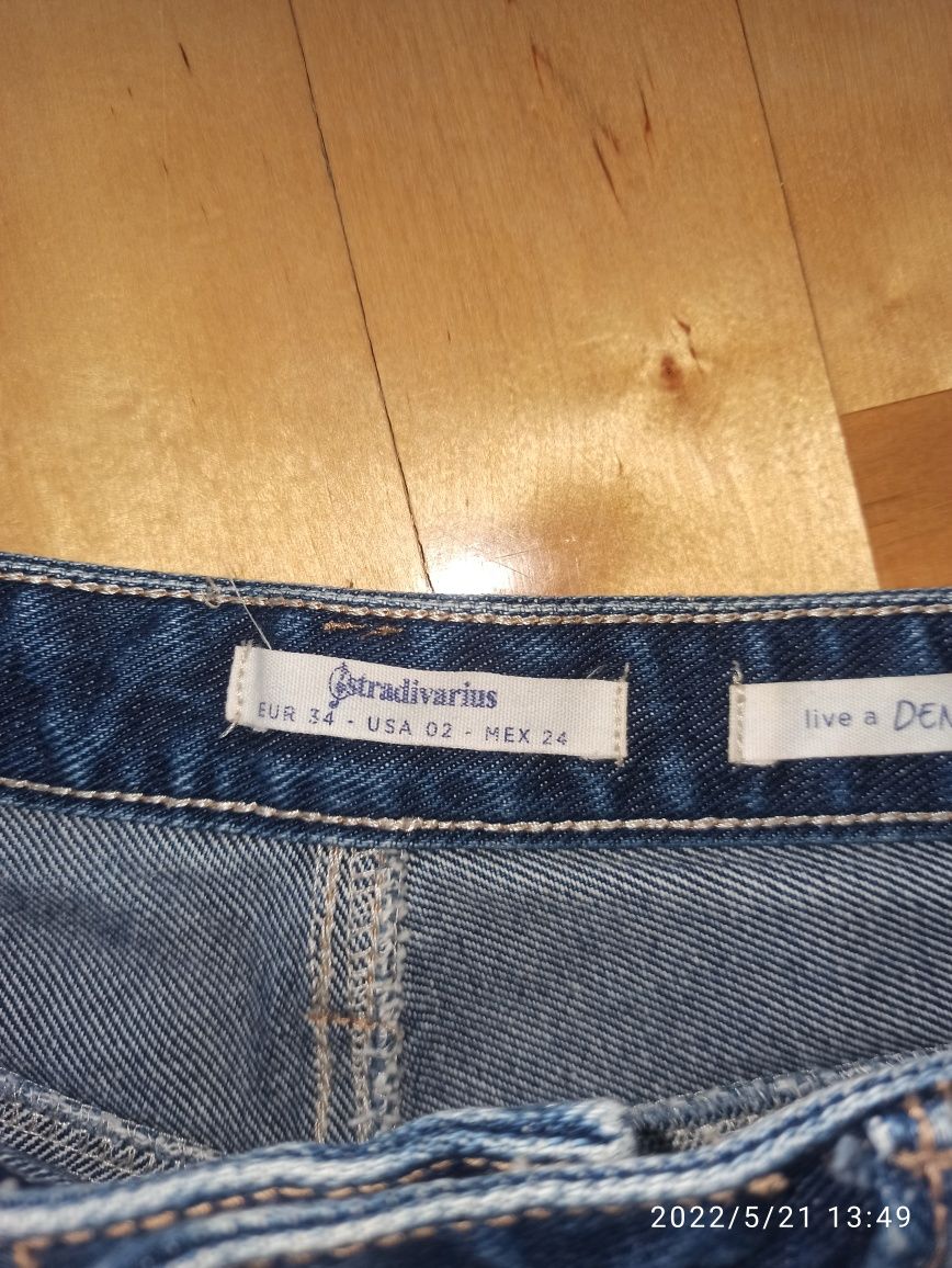 Szorty Jeansowe Stradivarius