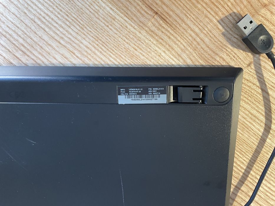 Teclado lenovo preto