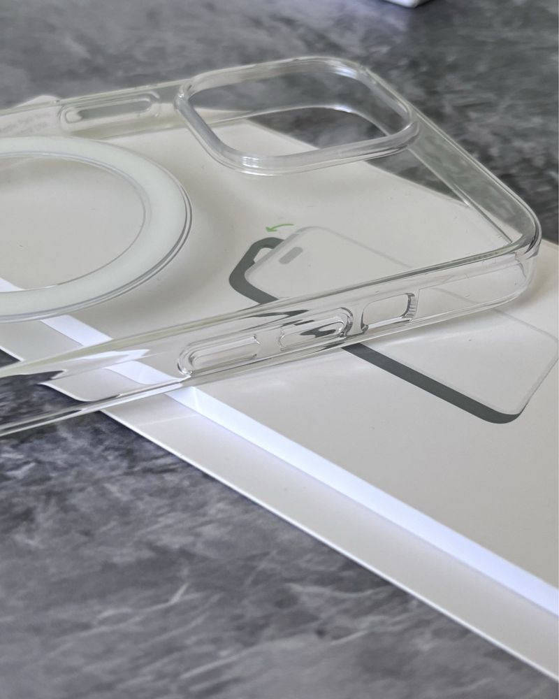 Оригінал oem Чохол Clear Case MagSafe Animation Прозорий чохол