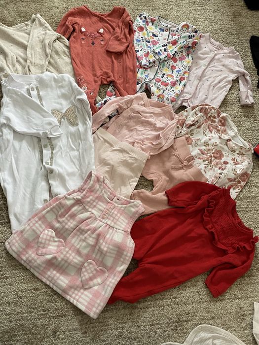 Пакет речей для дівчинки чоловічки боді плаття