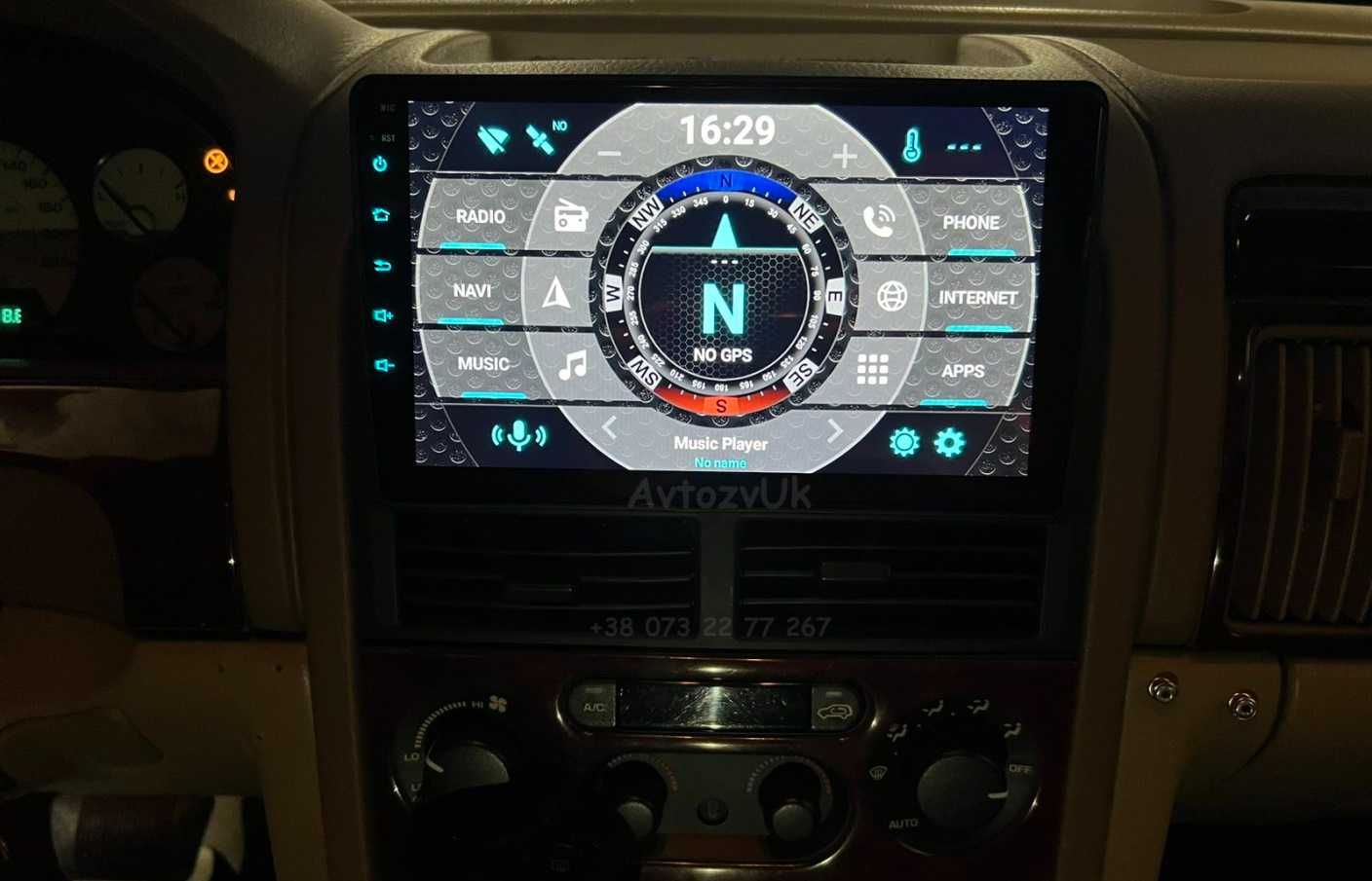 Магнитола GRAND CHEROKEE Jeep GPS USB Дисплей 2 din CarPlay Android 14