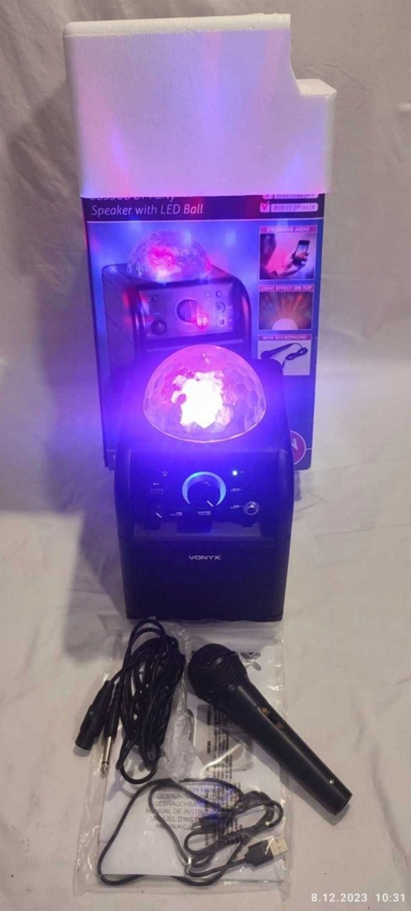 Głośnik bluetooth firmy Vonyx SBS50B