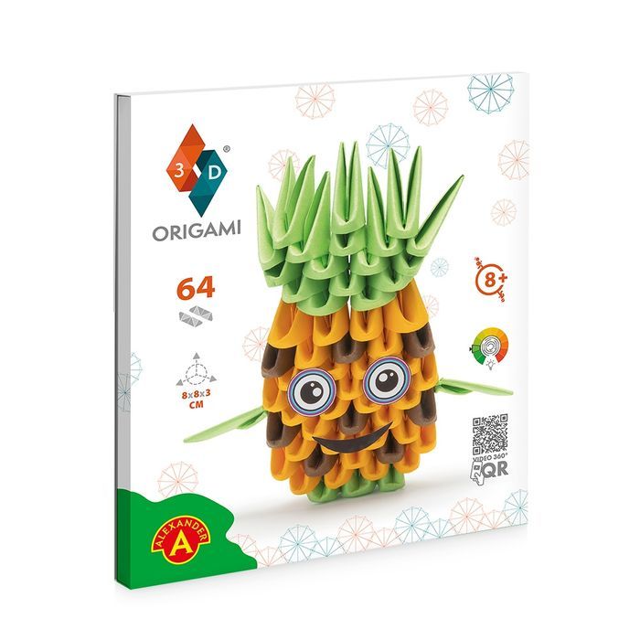 Origami 3D Ananas Alexander Gry