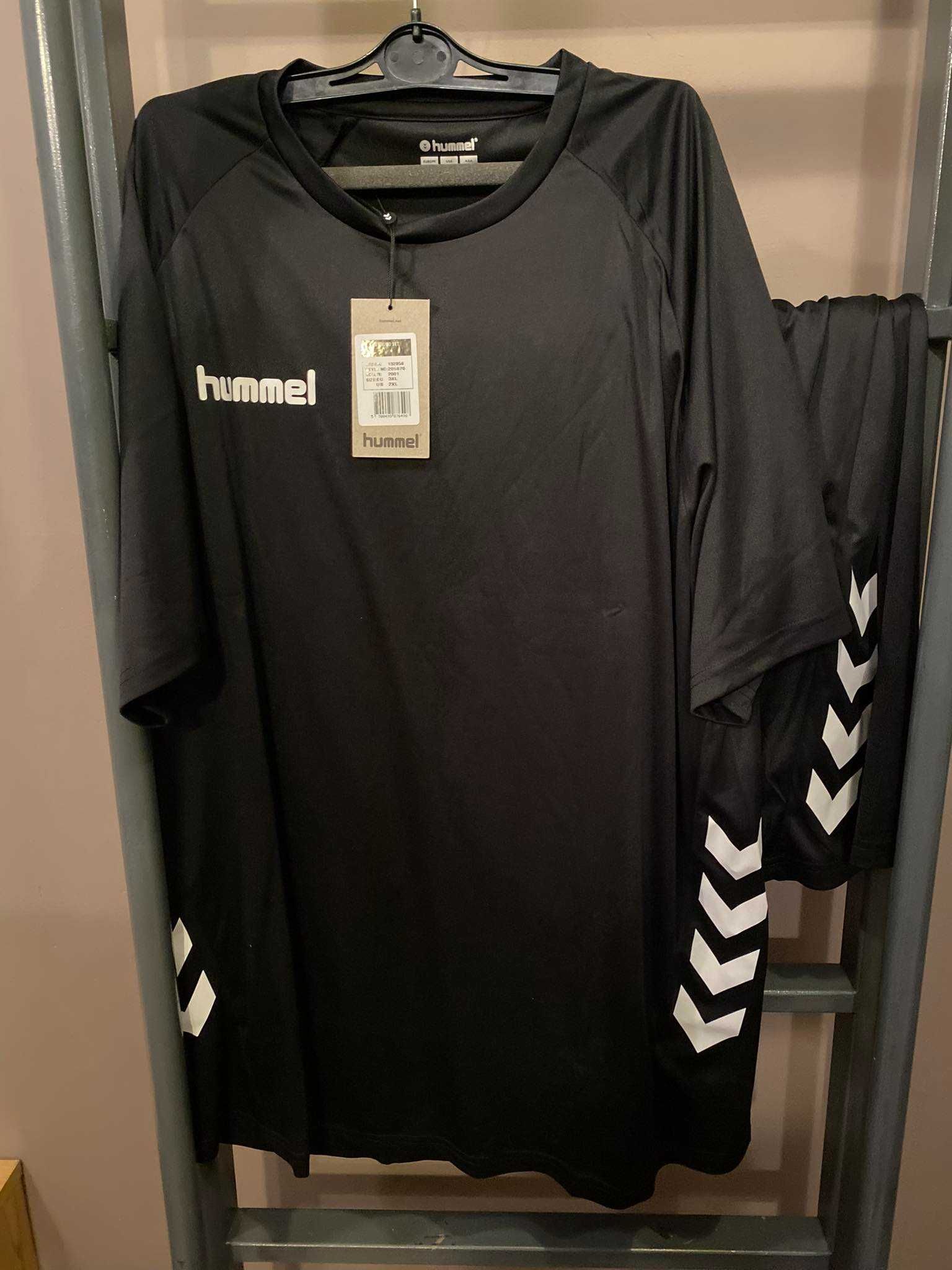 Czarny Zestaw Sportowy Hummel 3XL