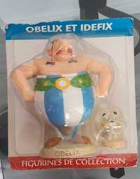 Obelix e idefix. figura asterix novo