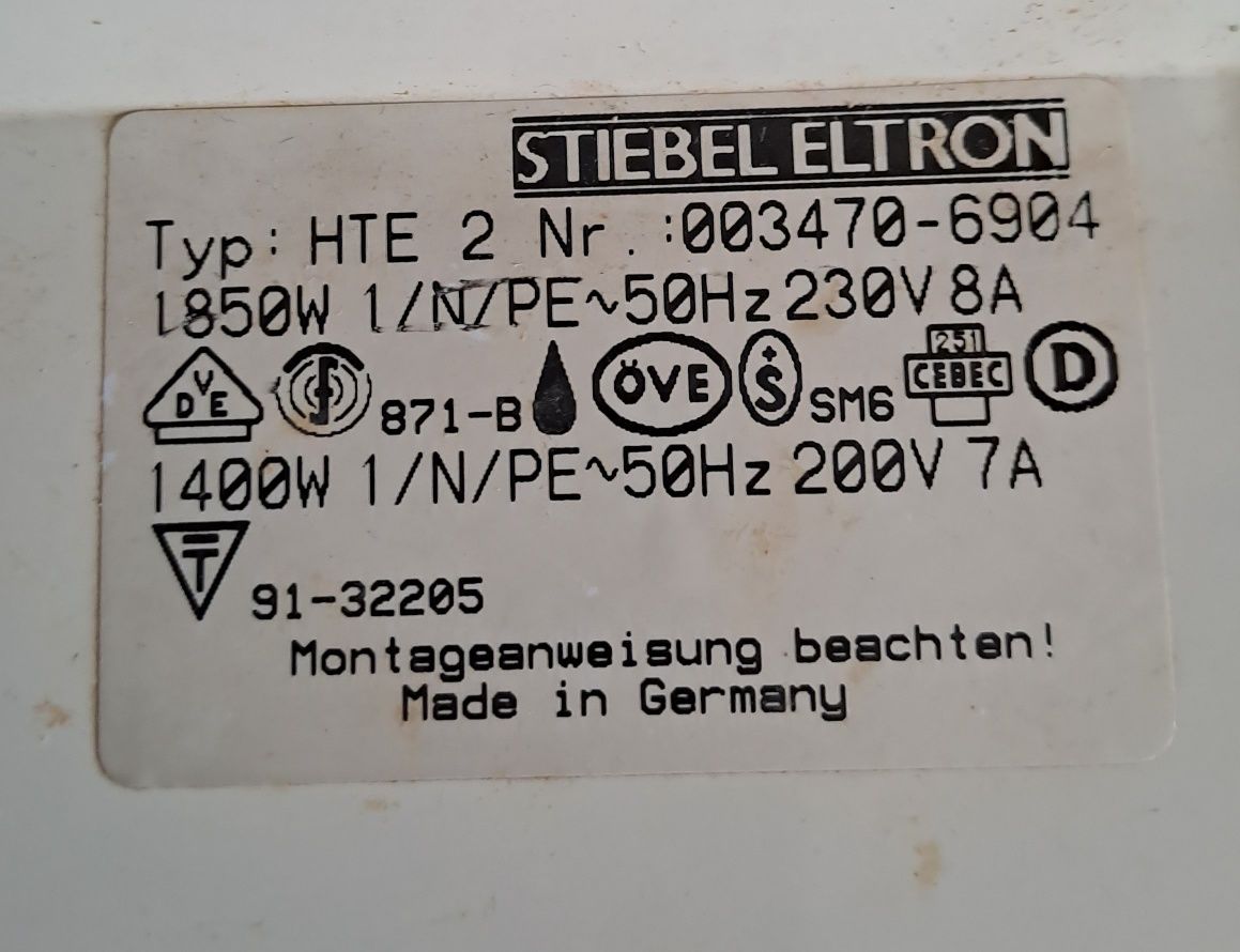 Suszarka do rąk Stiebel Eltron Automatyczna