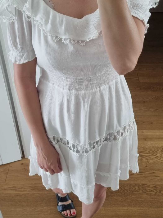 Biała hiszpanka boho