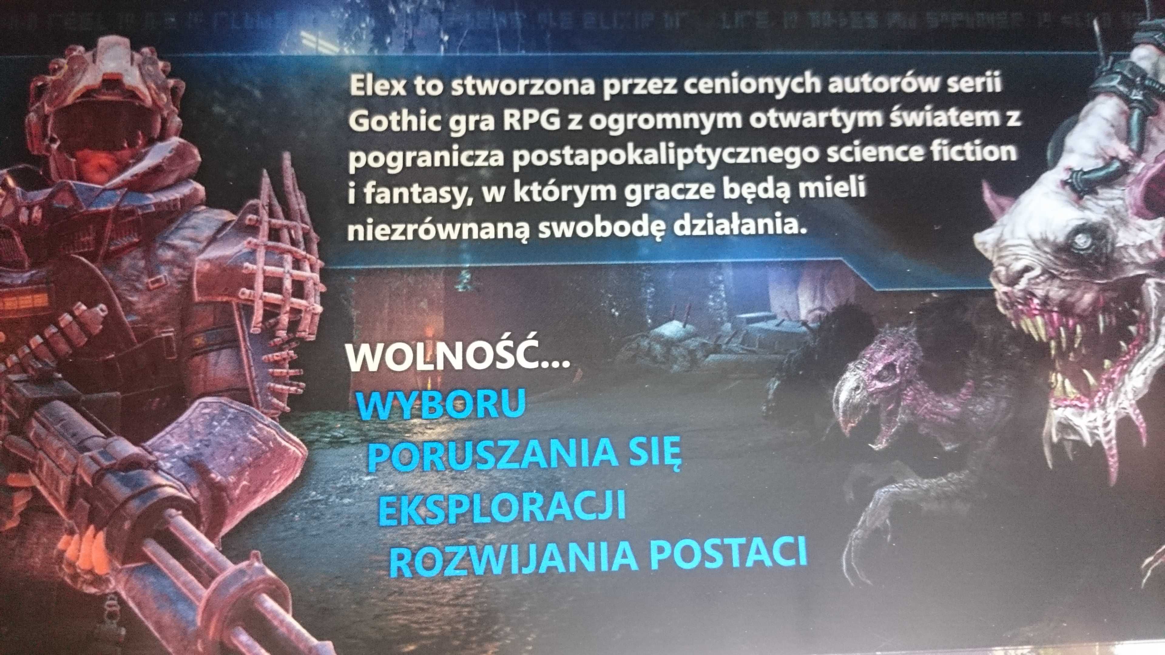 Elex ps4 playstation 4 Wiedźmin metro last of us days gone