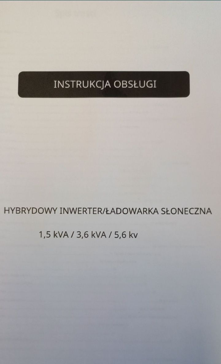 Falownik Inwerter EASUN 3.6kW 24V Wifi Nowy Promocja!