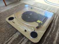 Gramofon sprawny ION Stereo LP drewno winyl retro