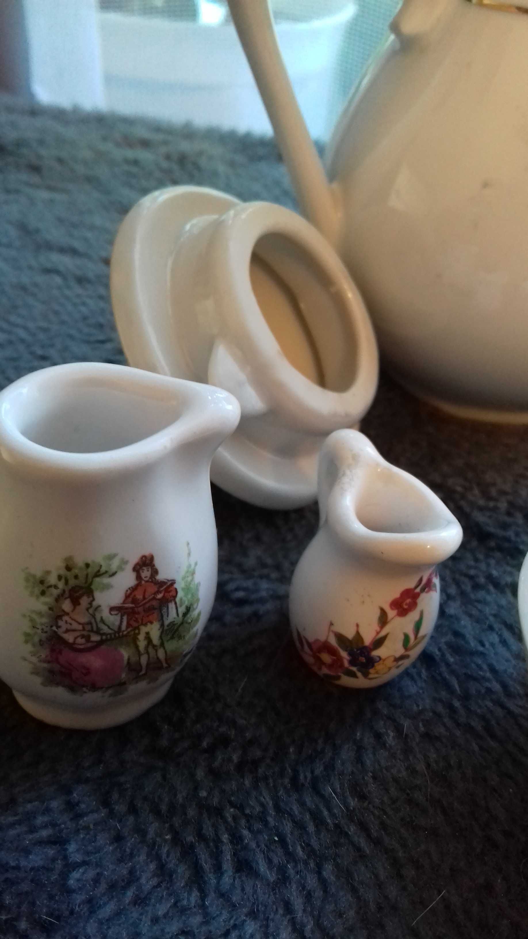 Mini serwis porcelanowy do kawy / herbaty dla dzieci