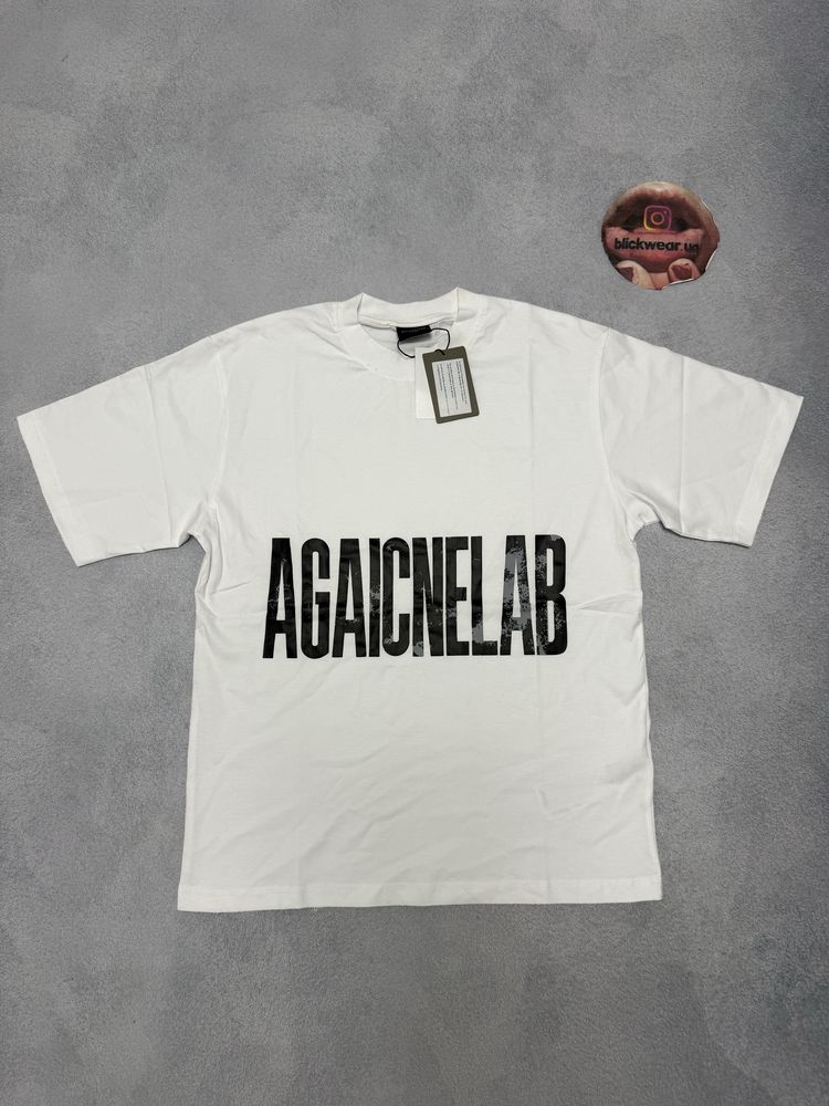 футболка Balenciaga Reversible tee white S M L