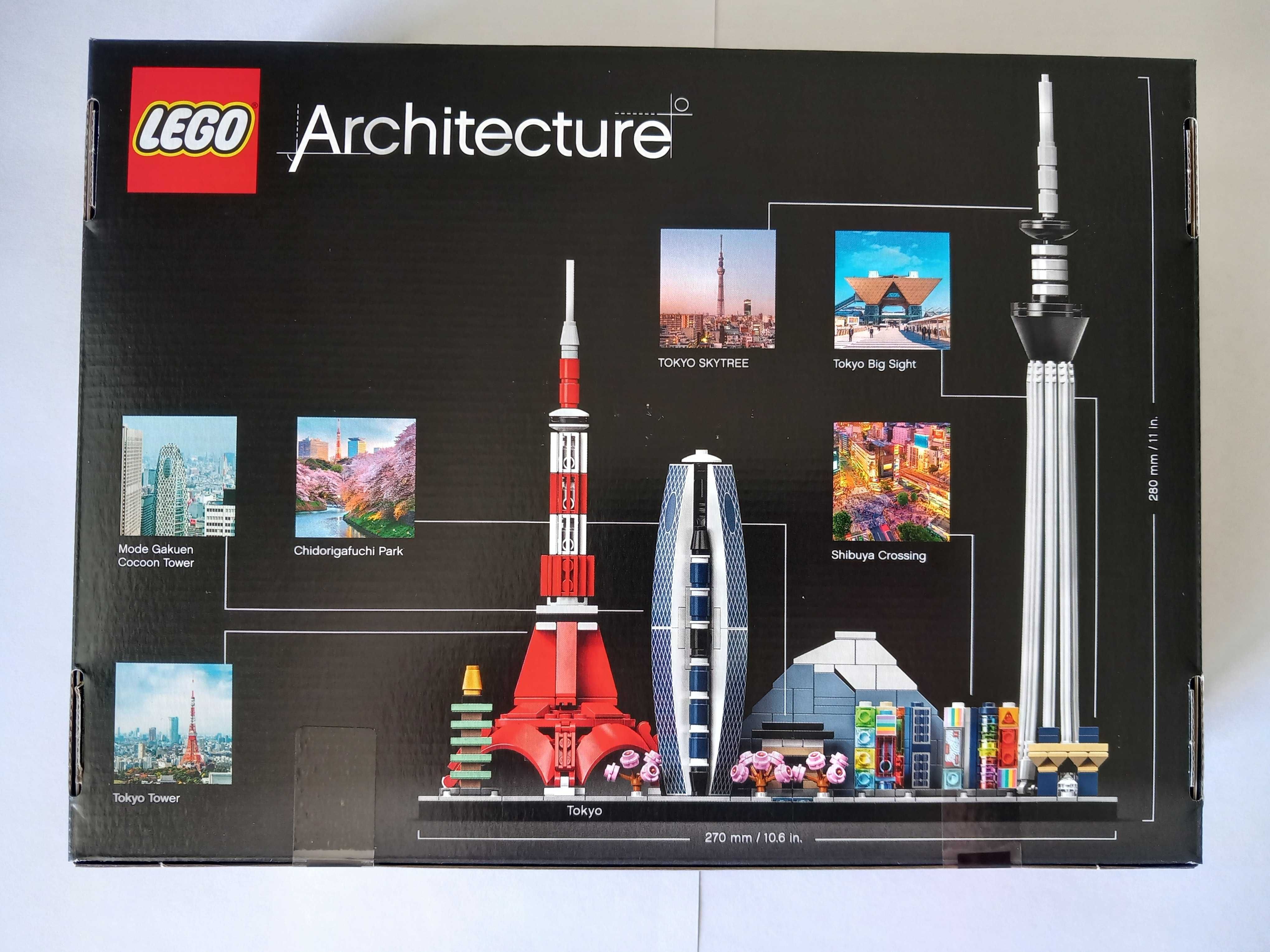 LEGO Architecture, klocki Tokio Tokyo, 21051