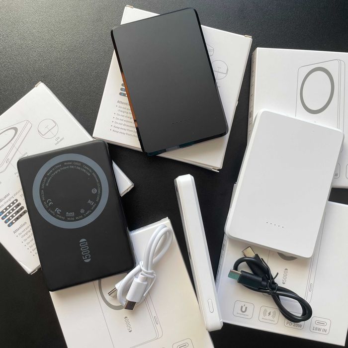 Powerbank Magsafe 20W 5000mah ultra slim Павербанк МагСейф