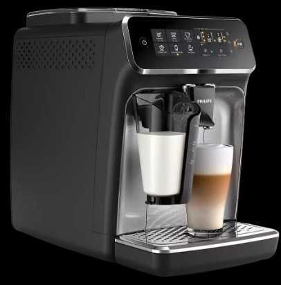 Ekspres do kawy Philips 3200 series LatteGo - czarny