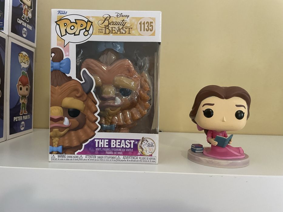 Pop figure pack bela e o monstro