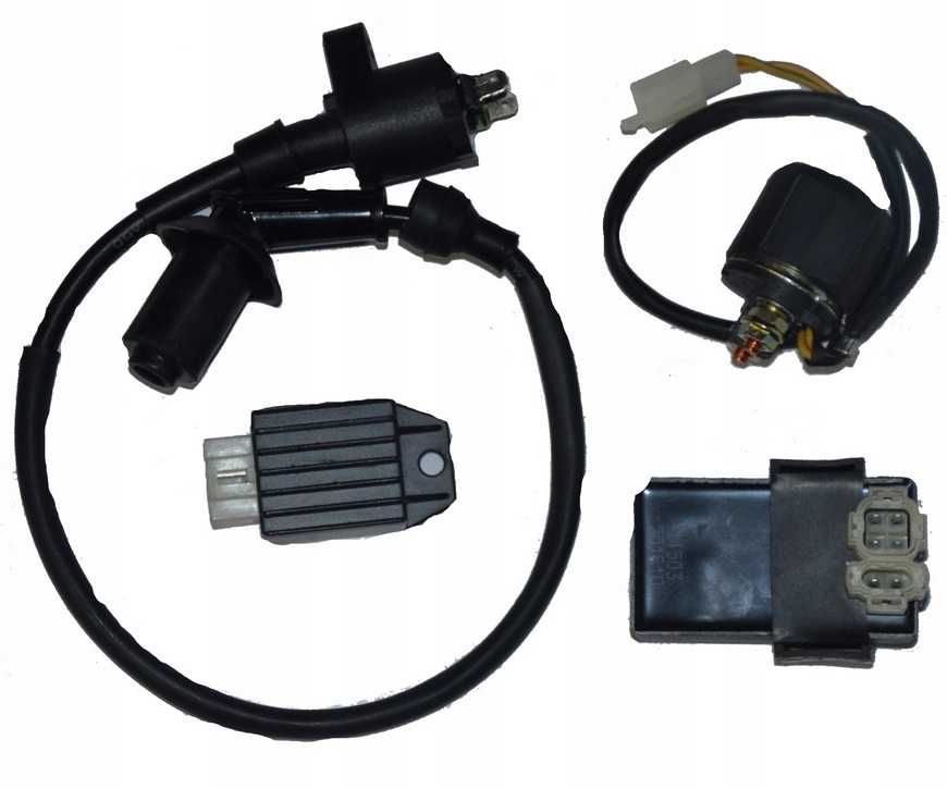 Silnik 80 skuter 4T Barton Romet Zipp Junak Kolo 12 dwa amortyzatory