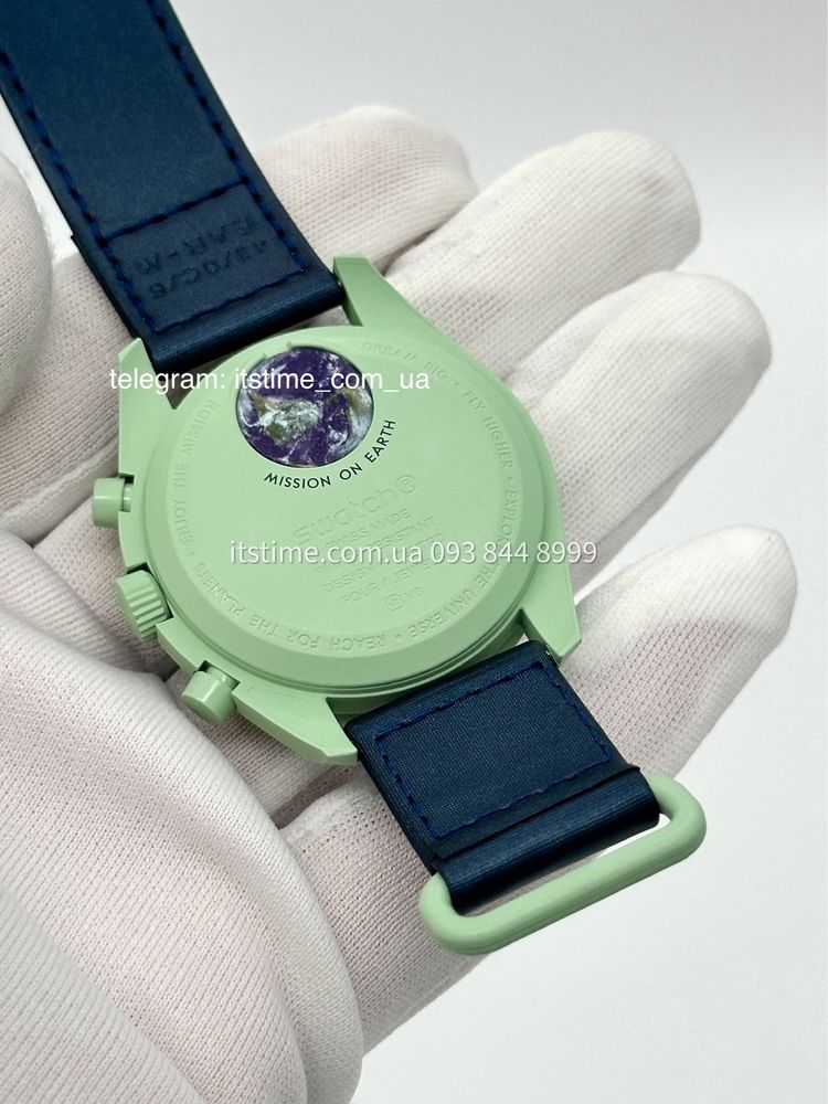 Годинник Swatch X Omega MoonSwatch Mission on Earth (SO33G100)