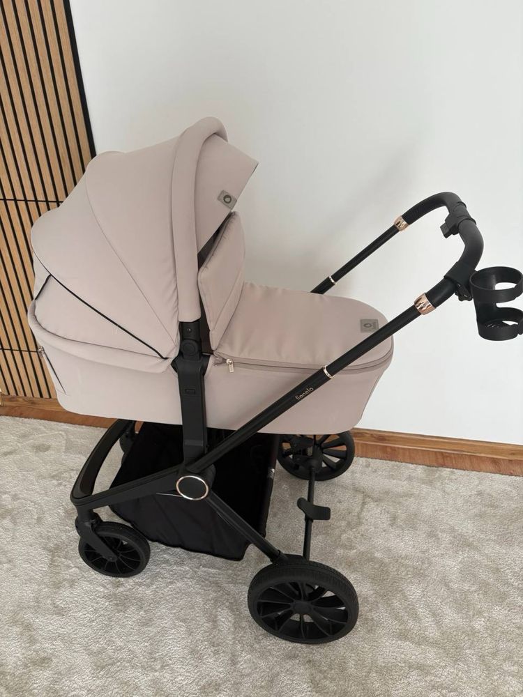 Wózek 3 w1 Lionelo Mika Plus beige sand
