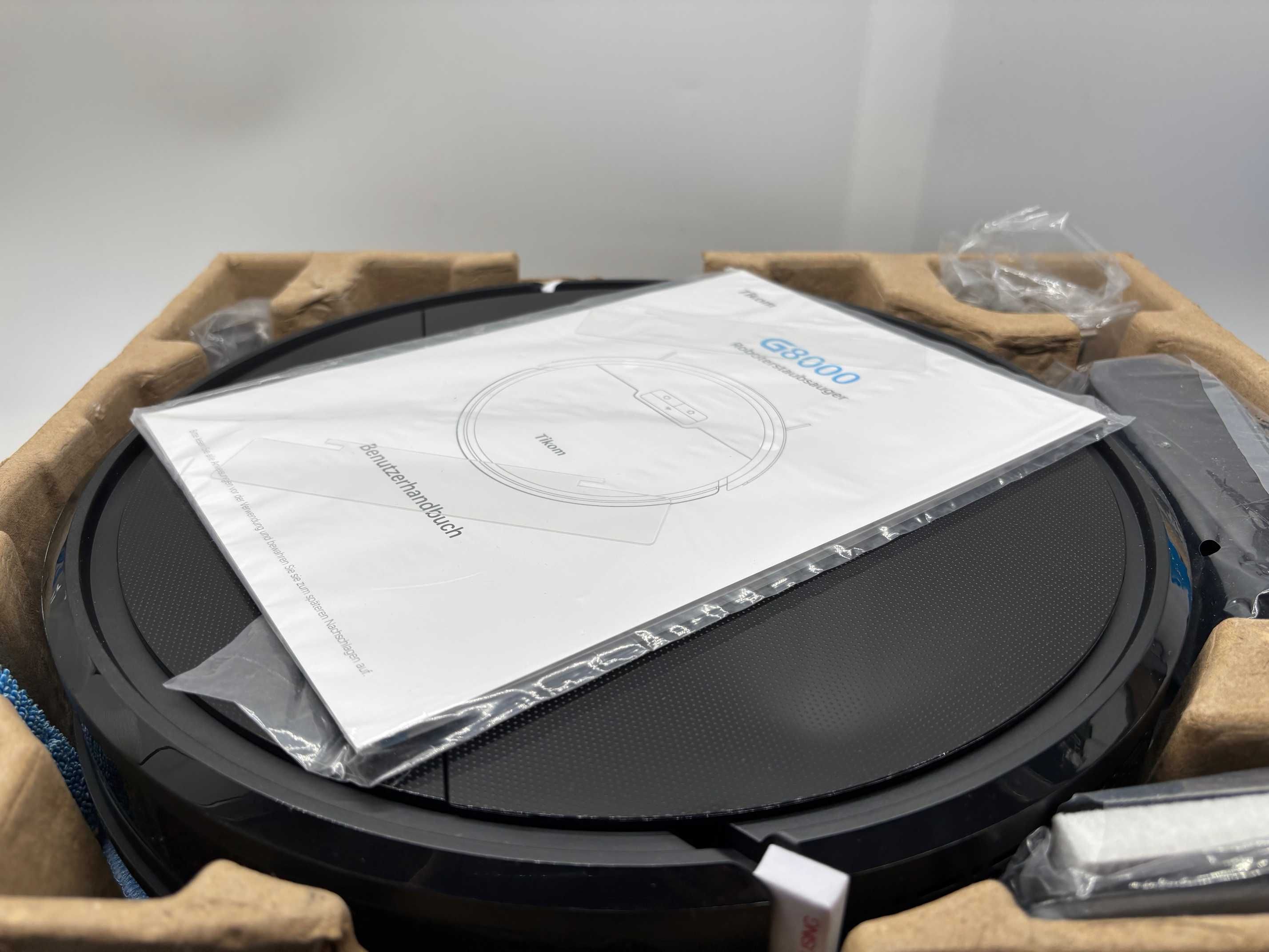 Tikom G8000 Pro robot odkurzający z funkcją wycierania 2 w 1  WI-FI