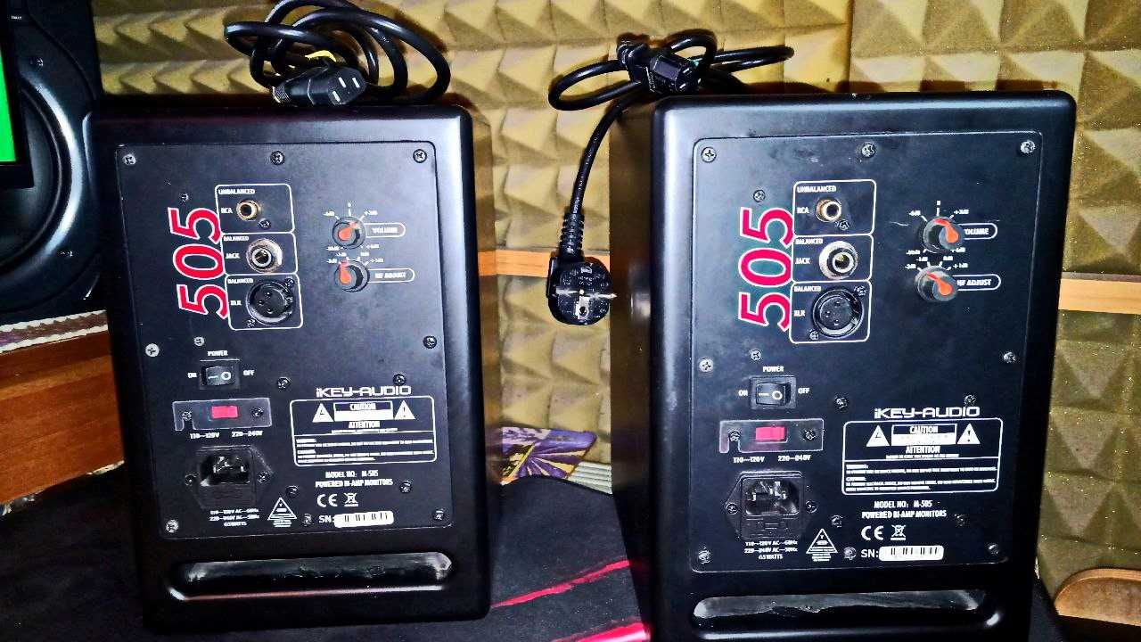 Студійні монітори Ikey Audio M505 міняю на ZOOM H6, або продам.