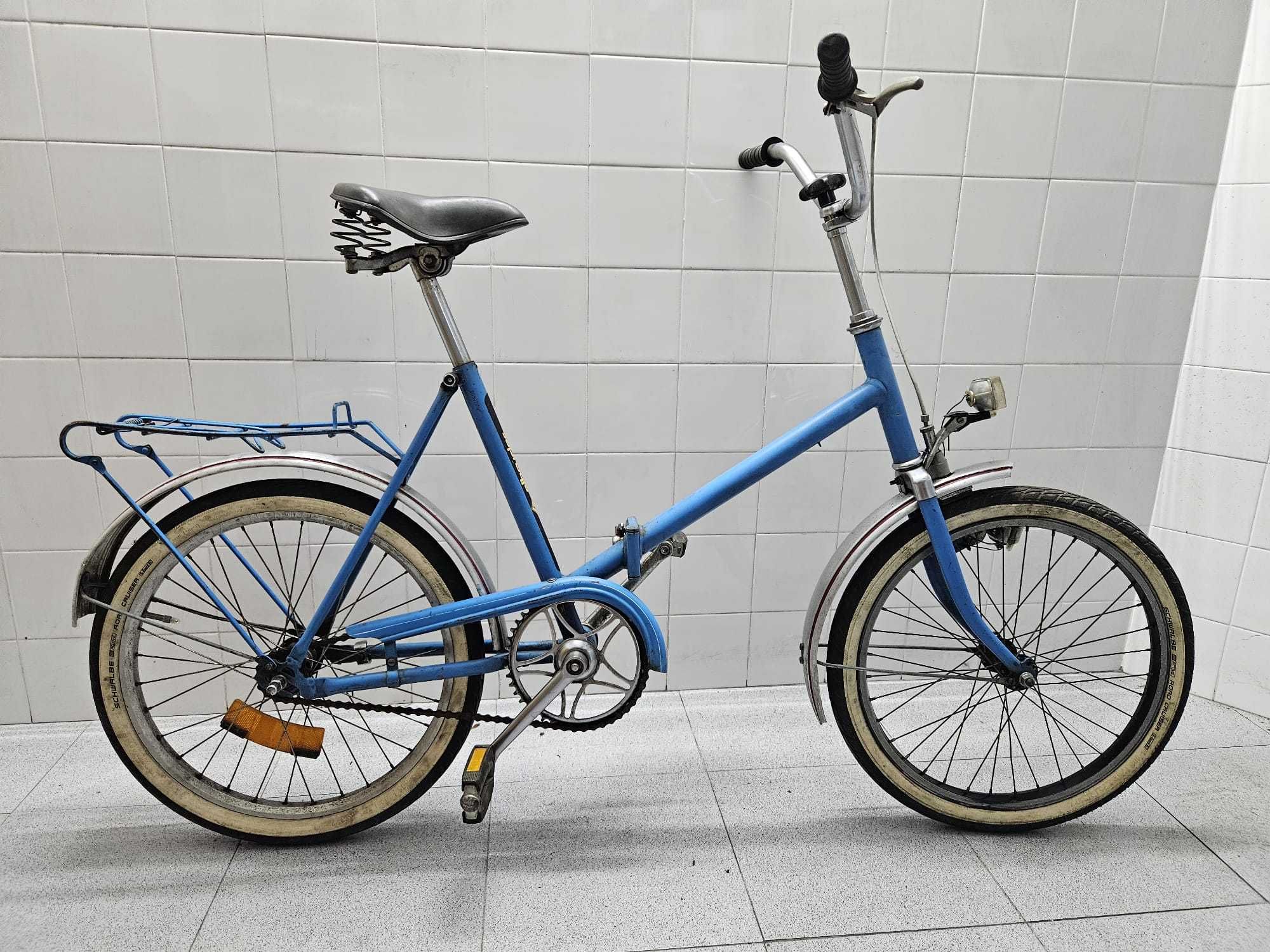 Bicicleta dobrável antiga Elbcycles