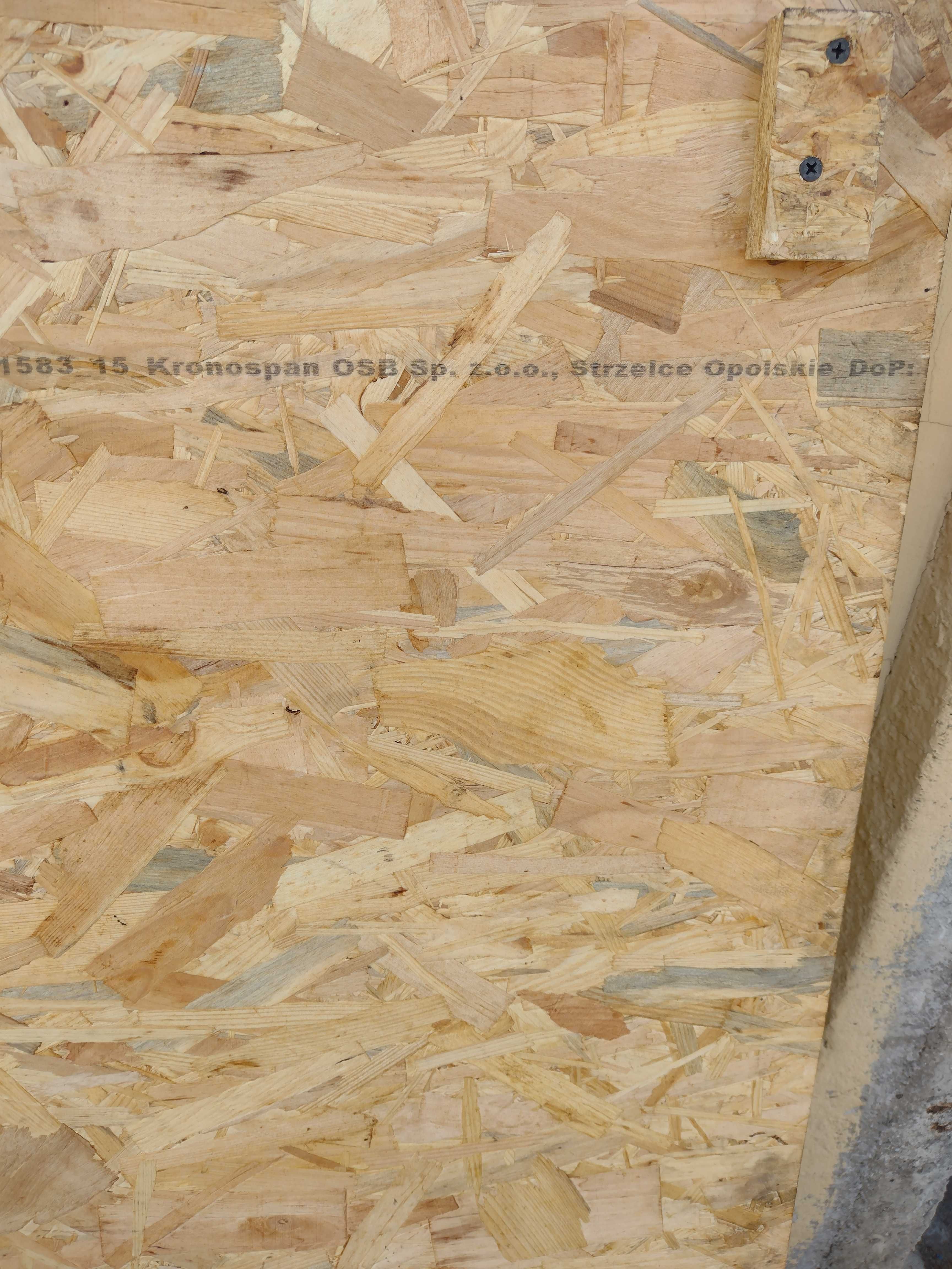 Skrzynia transportowa/magazynowa drewniana OSB 102,5x121,5, h-81,5 cm