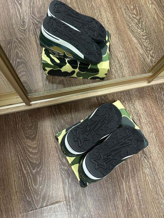 продаю  кросівки bape sta green