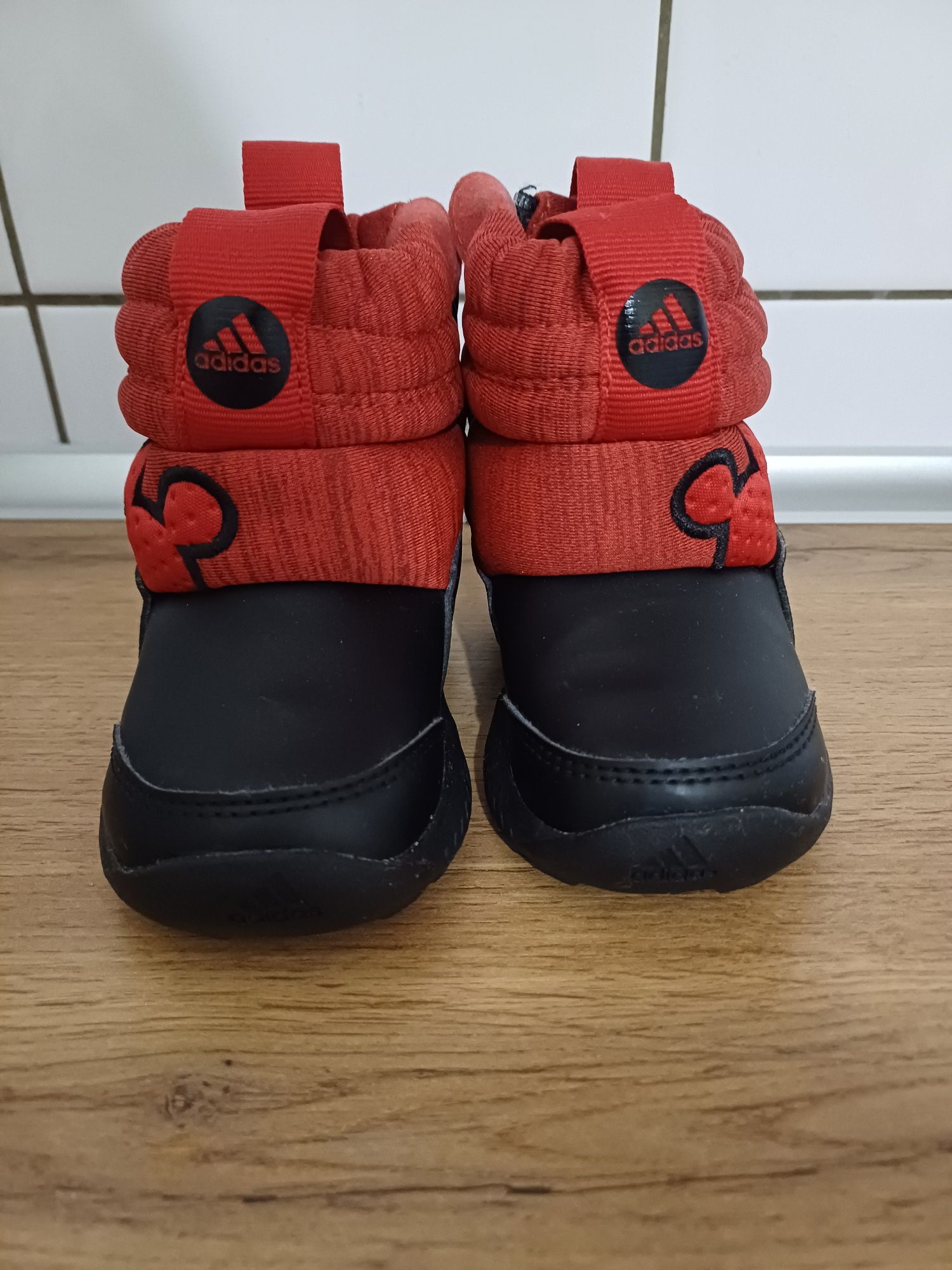 Buciki chłopięce śniegowce adidas