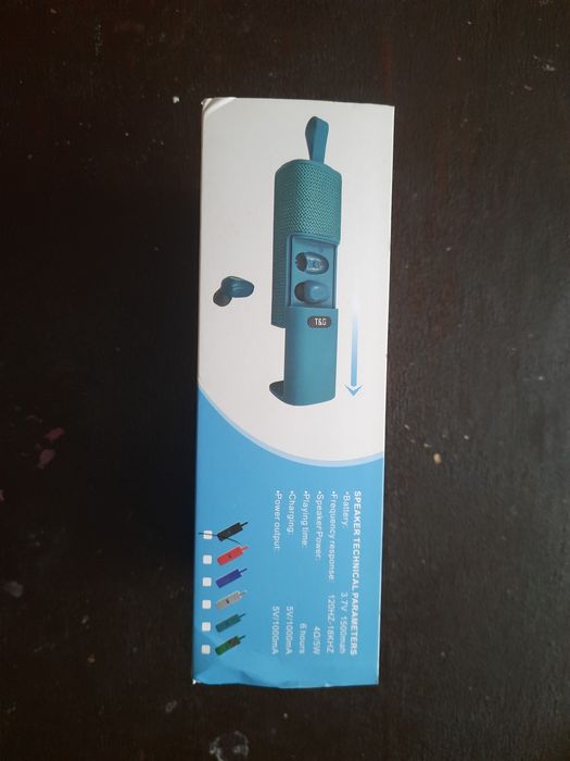 3w1 Głośnik Słuchawki I Powerbank