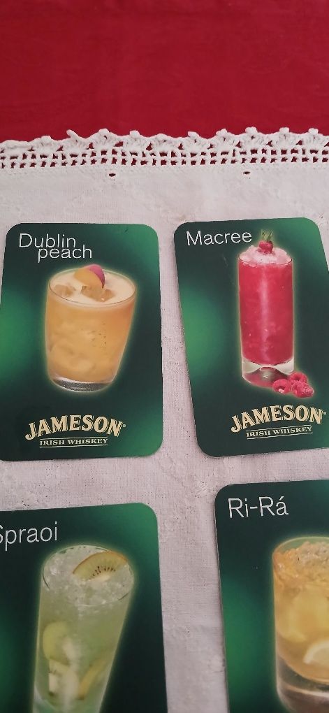 Cartas Jameson- Irish Whiskey