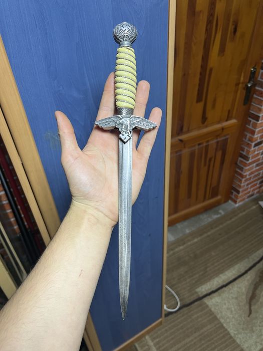 Kordzik niemiecki luftwaffe oryginał wehrmacht bagnet hełm