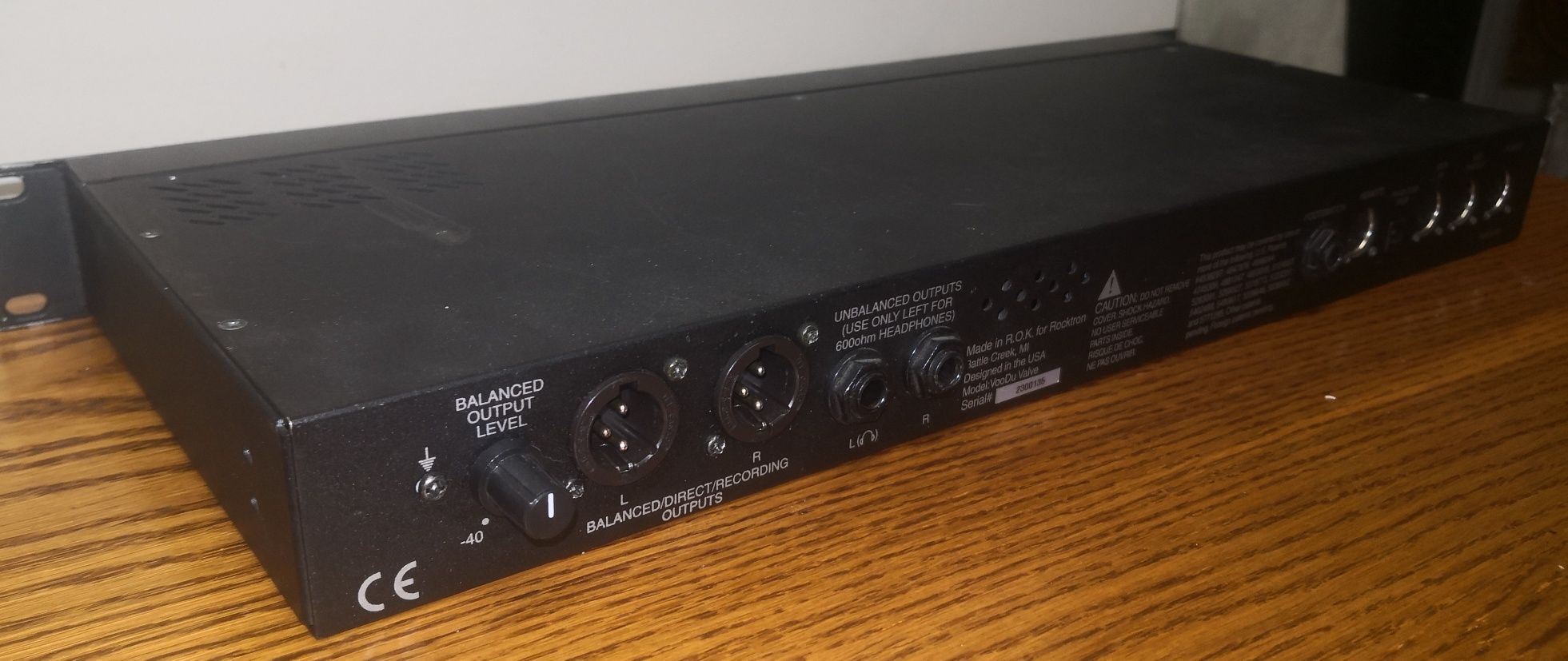 Rocktron VooDu Valve preamp multiefekt